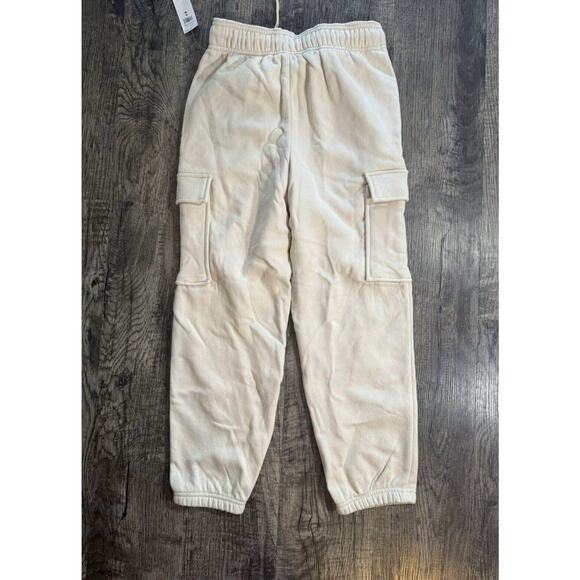 GAP Kids Soft Jogger Cargo Sweatpants (2) Pair Size M (8) Grey Ivory Girls Boys - Picture 10 of 10
